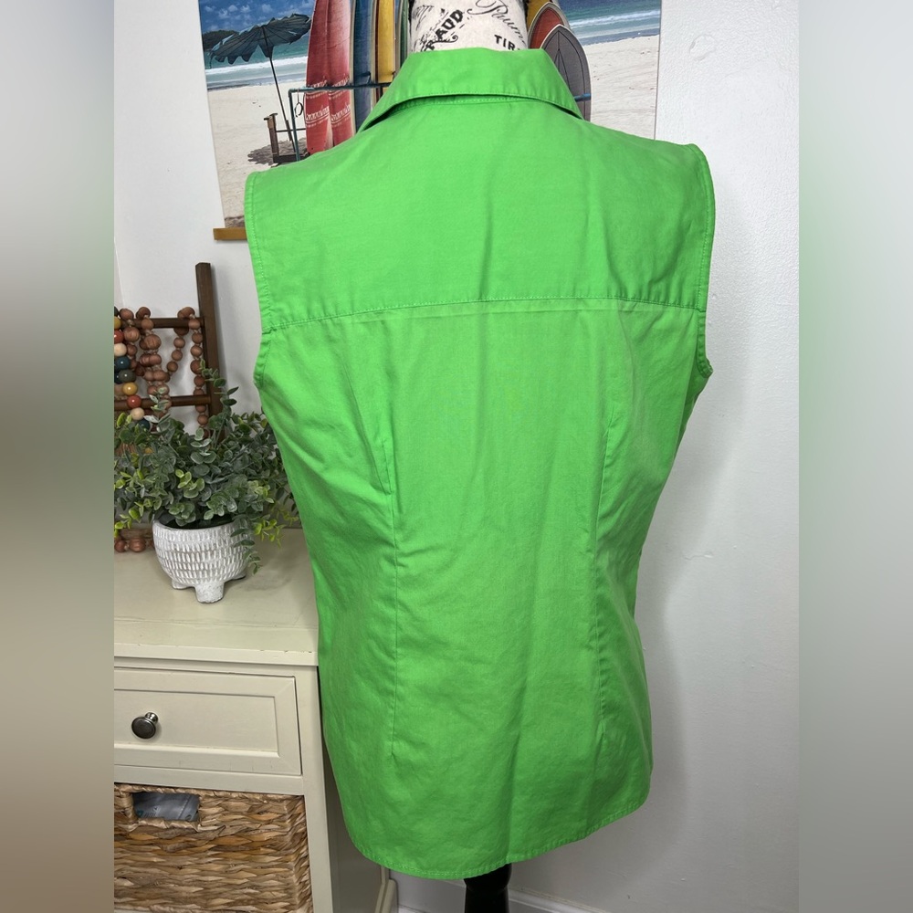 Basic Editions Button Down Top - Picture 4 of 6